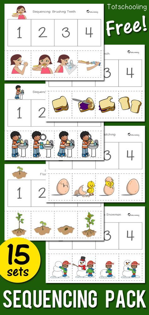 Free Printable Sequencing Worksheets For Adults