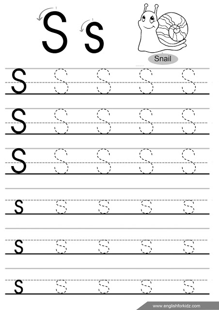 Preschool Tracing Worksheets Letter A