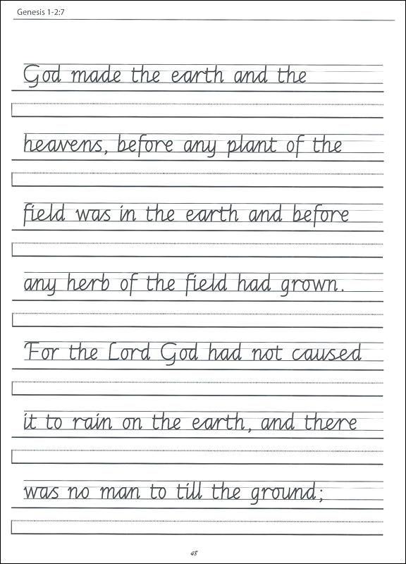 Fourth Grade 4th Grade Handwriting Worksheets