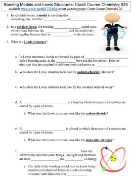 Lewis Structure Worksheet #3