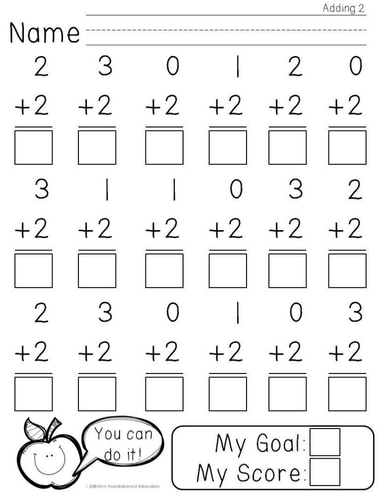 Multiplication Timed Test Printable 0-5