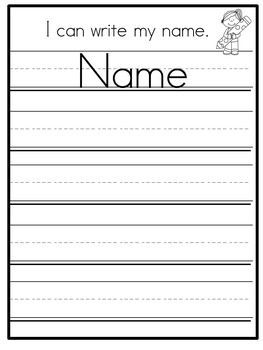 Name Writing Practice Sheets Free Printable