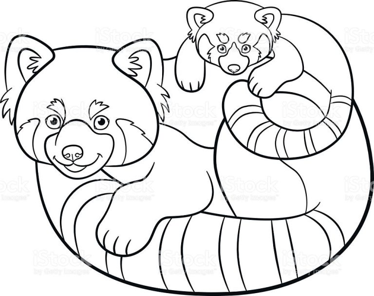 Panda Coloring Pages