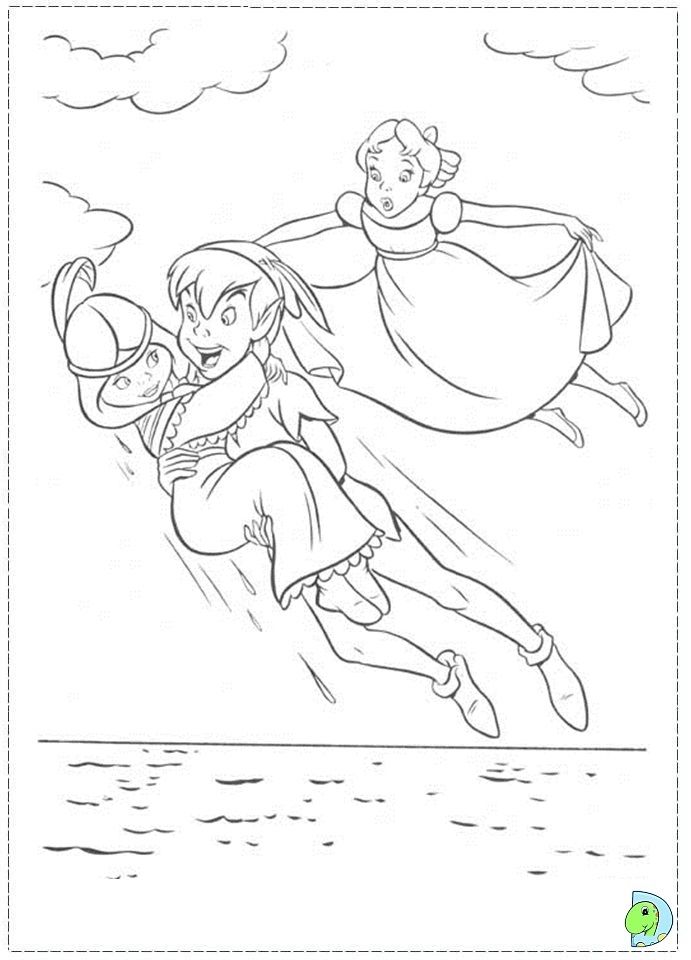 Peter Pan Coloring Pages