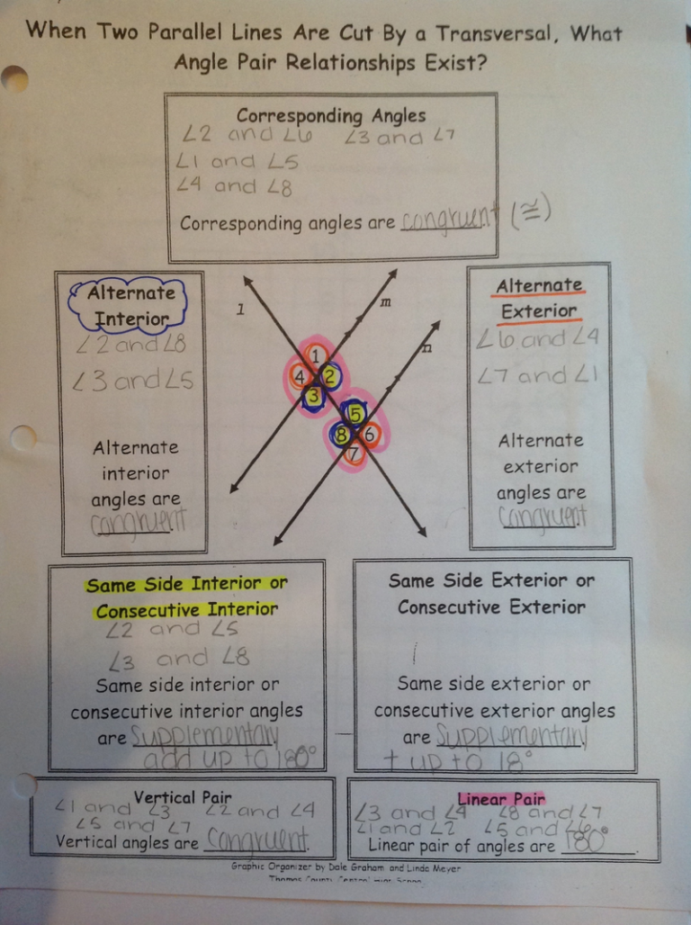 Worksheet 2 Answer Key Angle Pair Relationships Worksheet Answers