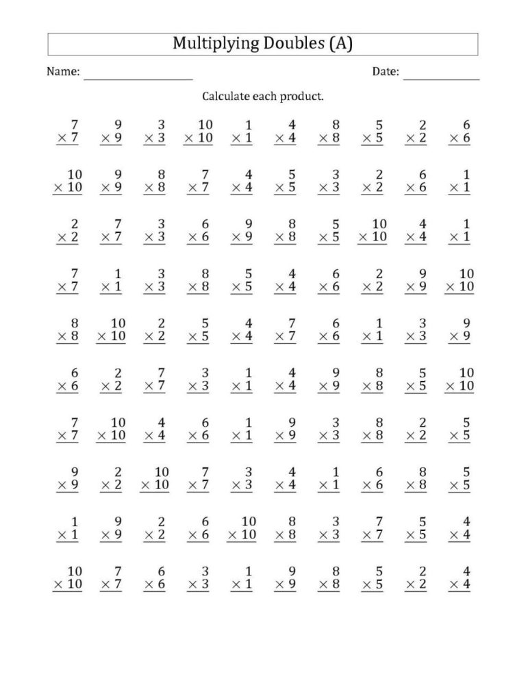 6th Grade Puzzle Fun Math Worksheets