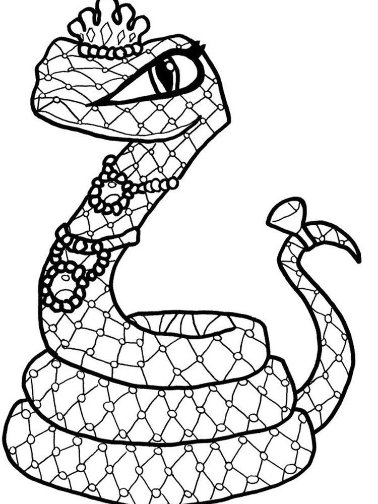 Snake Coloring Pages