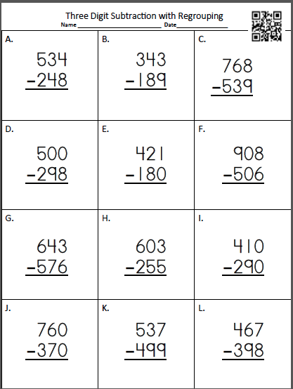 3 Digit Addition With Regrouping Video