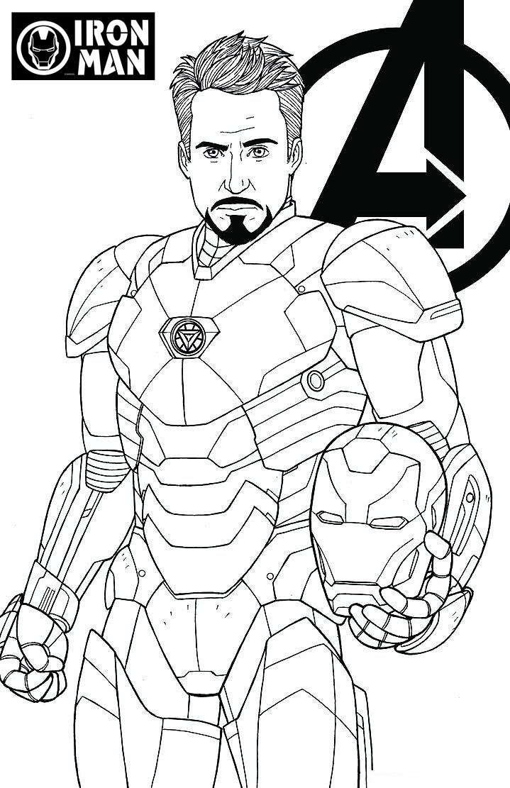 Avengers Endgame Coloring Pages