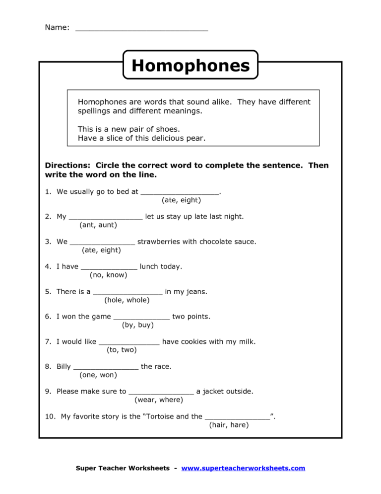 English Worksheet For Class 10 Pdf