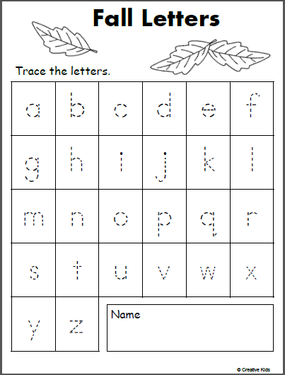 Alphabet Kindergarten Writing Worksheets Pdf