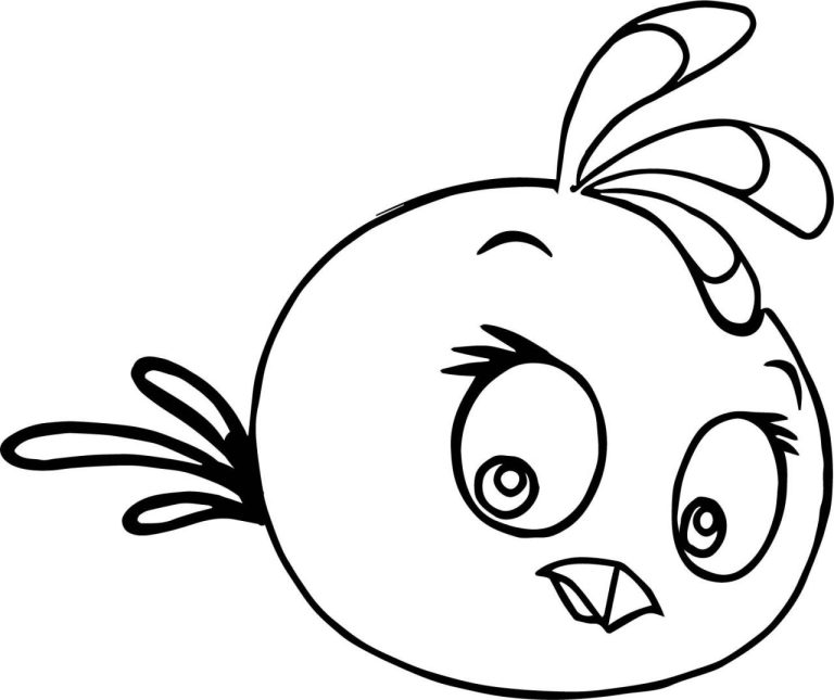 Angry Birds Coloring Pages