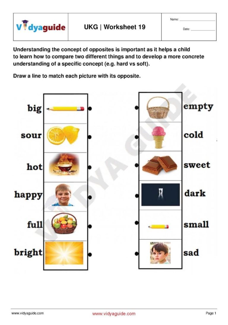 Hindi Ukg English Worksheets Pdf Free Download