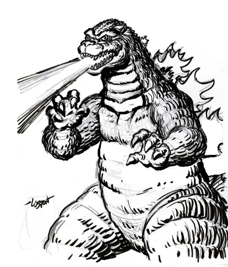 King Kong Vs Godzilla Coloring Pages