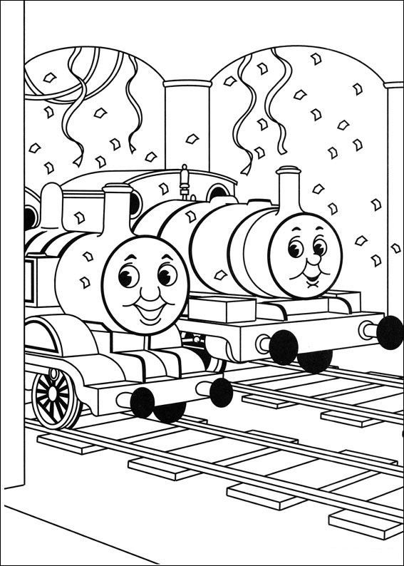 Thomas Coloring Pages