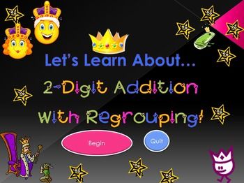 2 Digit Addition Without Regrouping Powerpoint