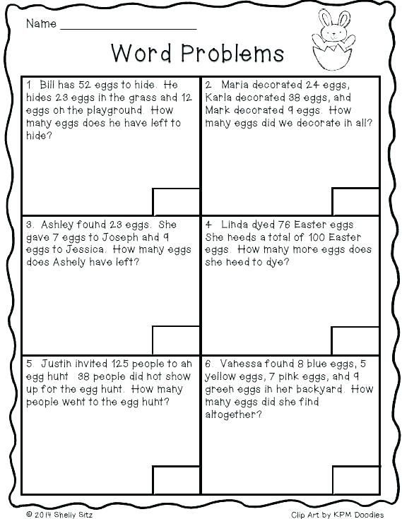 3 Digit Addition Word Problems With Regrouping Worksheets