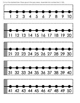 Classroom Free Printable Number Line To 20