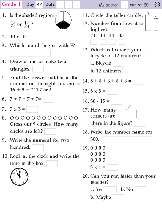 Printable Mental Maths For Class 3 Icse