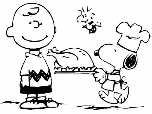 Snoopy Coloring Pages