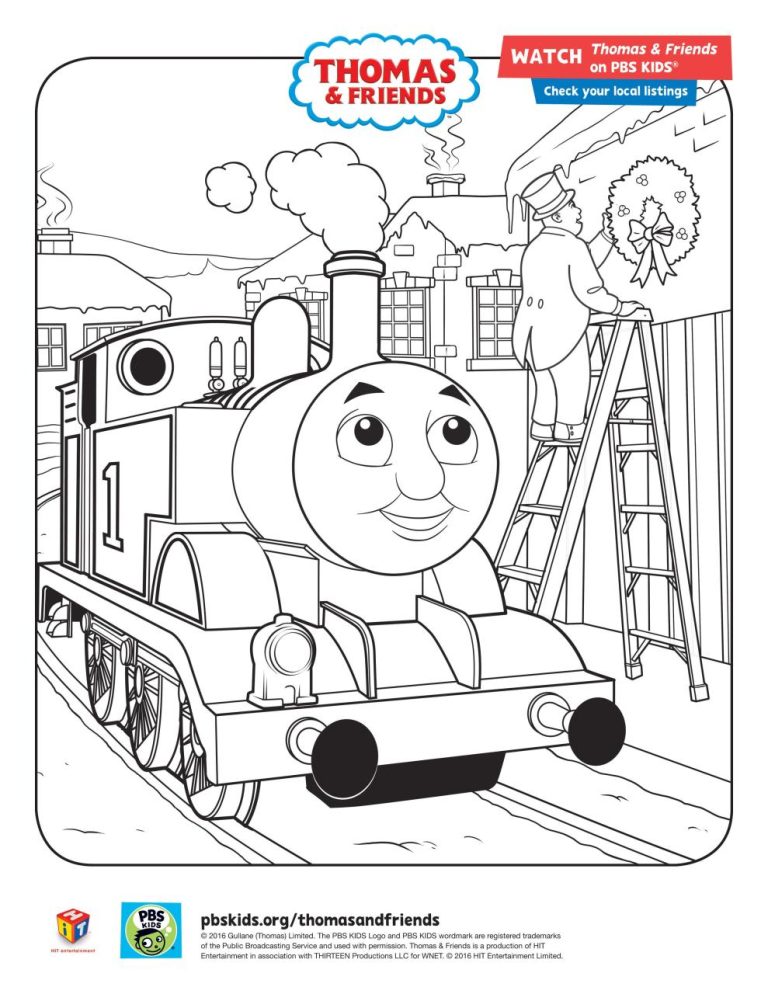 Thomas And Friends Coloring Pages