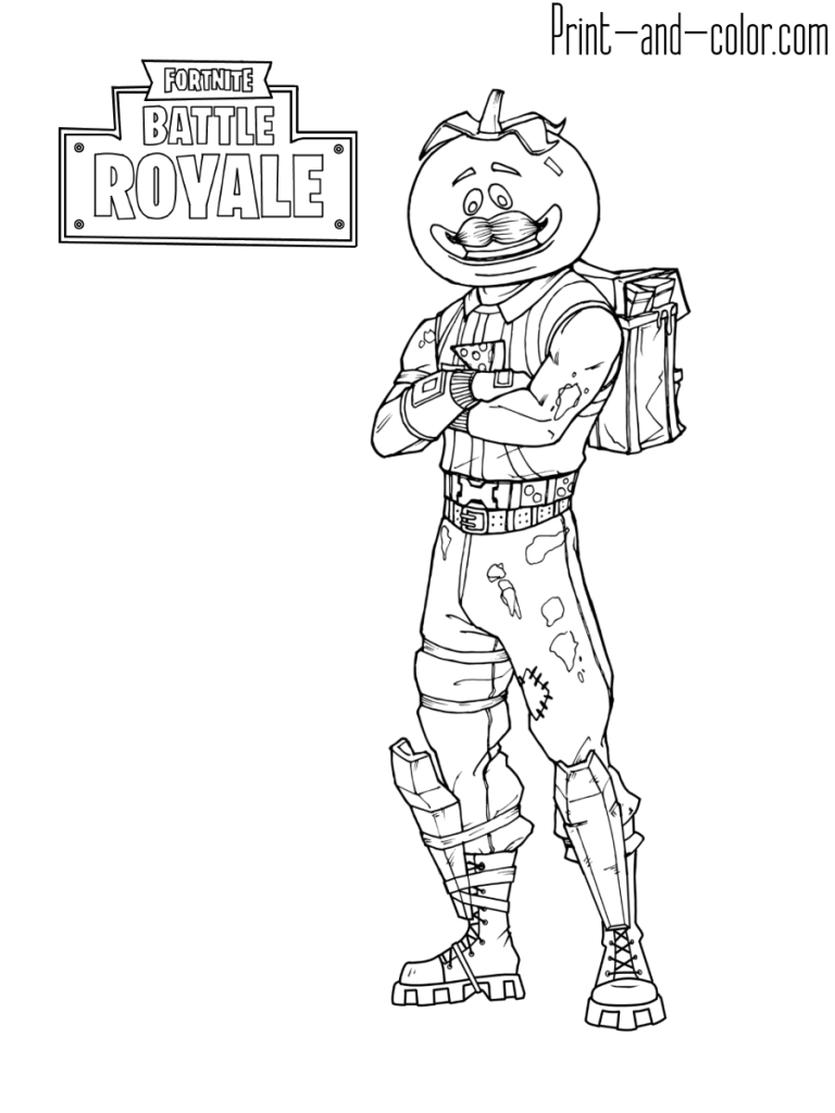 Fortnite Colouring Book