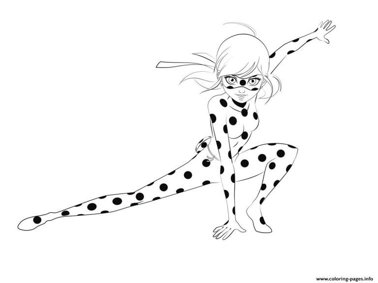 Miraculous Ladybug Coloring Pages