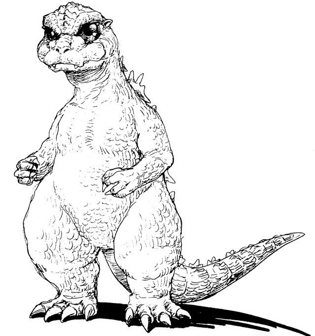 Godzilla Coloring Pages 2020