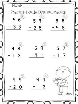 Double Digit Addition And Subtraction Without Regrouping Free