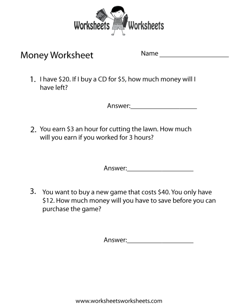 Math Word Problems Worksheets For Grade 2