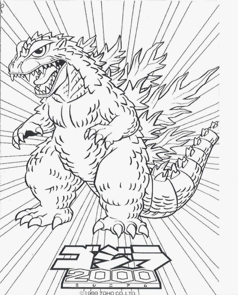 Shin Godzilla Free Coloring Pages