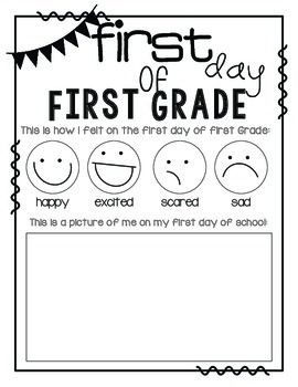 Feelings Worksheets 1st Grade