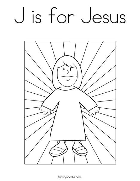 Jesus Coloring Pages