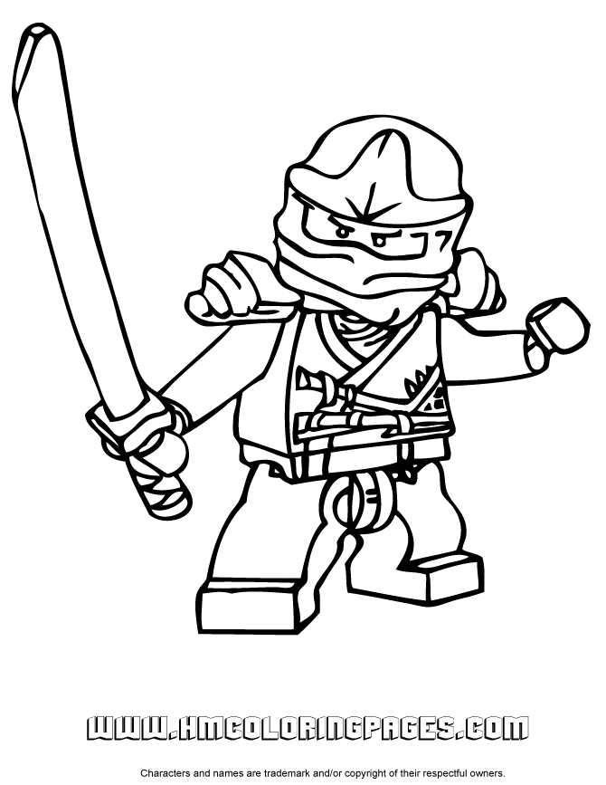 Lego Ninjago Coloring Pages