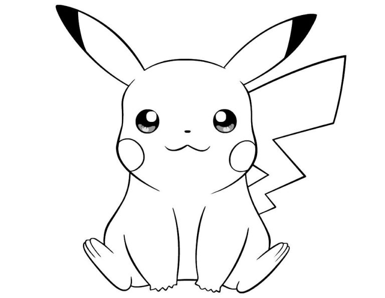 Pikachu Coloring