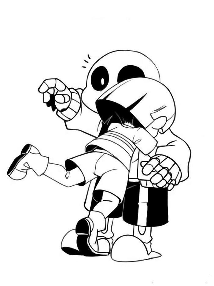 Undertale Coloring Pages