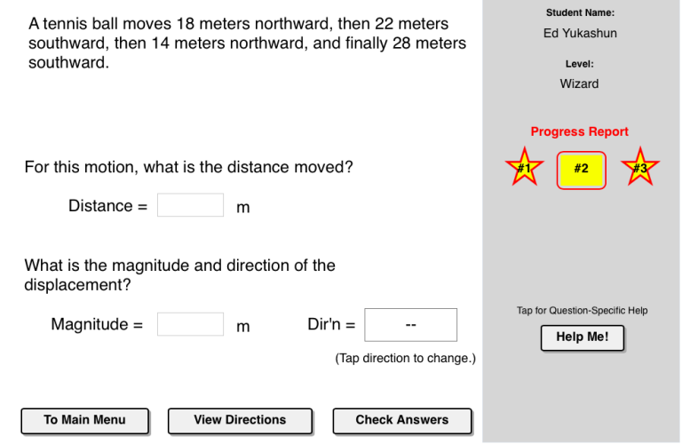 Distance And Displacement Worksheet Answer Key Pdf