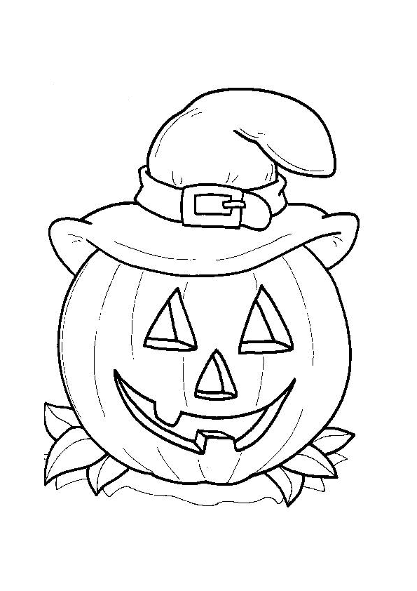 Preschool Coloring Halloween Printables