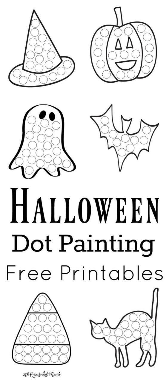 Preschool Halloween Printables For Toddlers