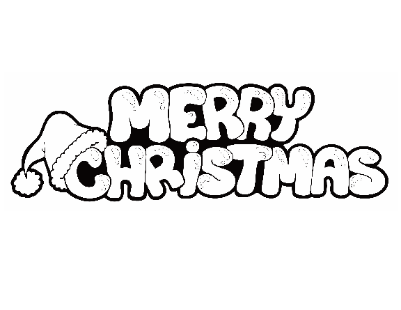 Merry Christmas Coloring Pages