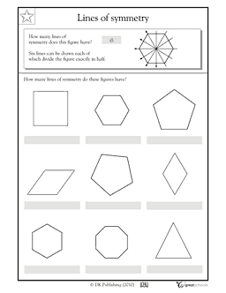 2nd Grade Symmetry Worksheets