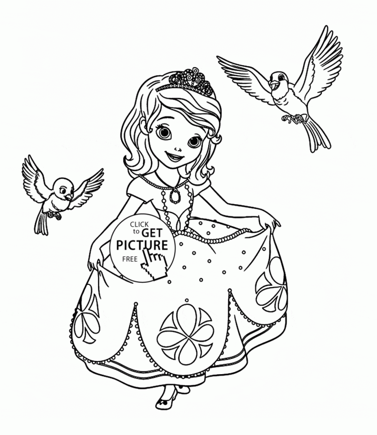 Sofia Coloring Pages