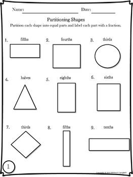 Printable Shapes Worksheets For Grade 2