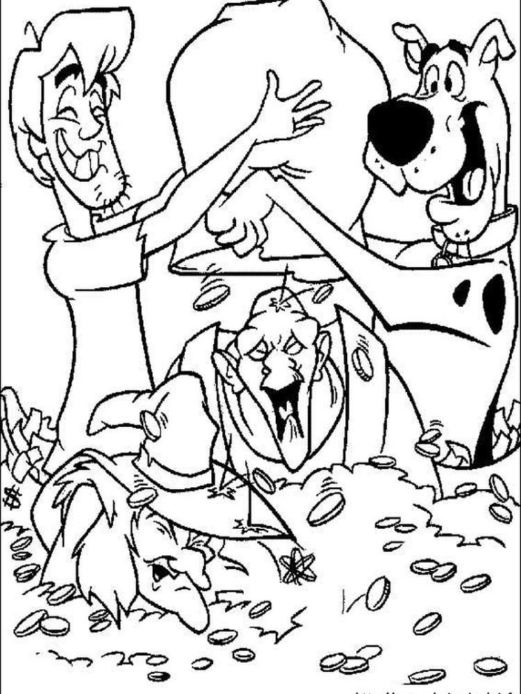 Scooby Doo Coloring Pages