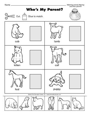 Preschool Farm Animals Worksheets Pdf