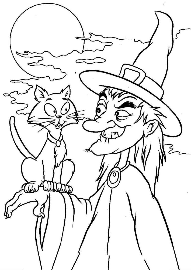 Halloween Colouring Pages