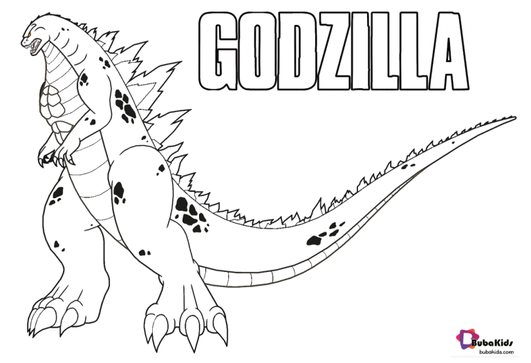 Godzilla Coloring Book