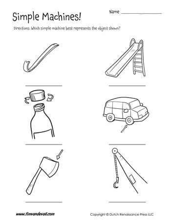 6th Grade Simple Machines Worksheet Answer Key