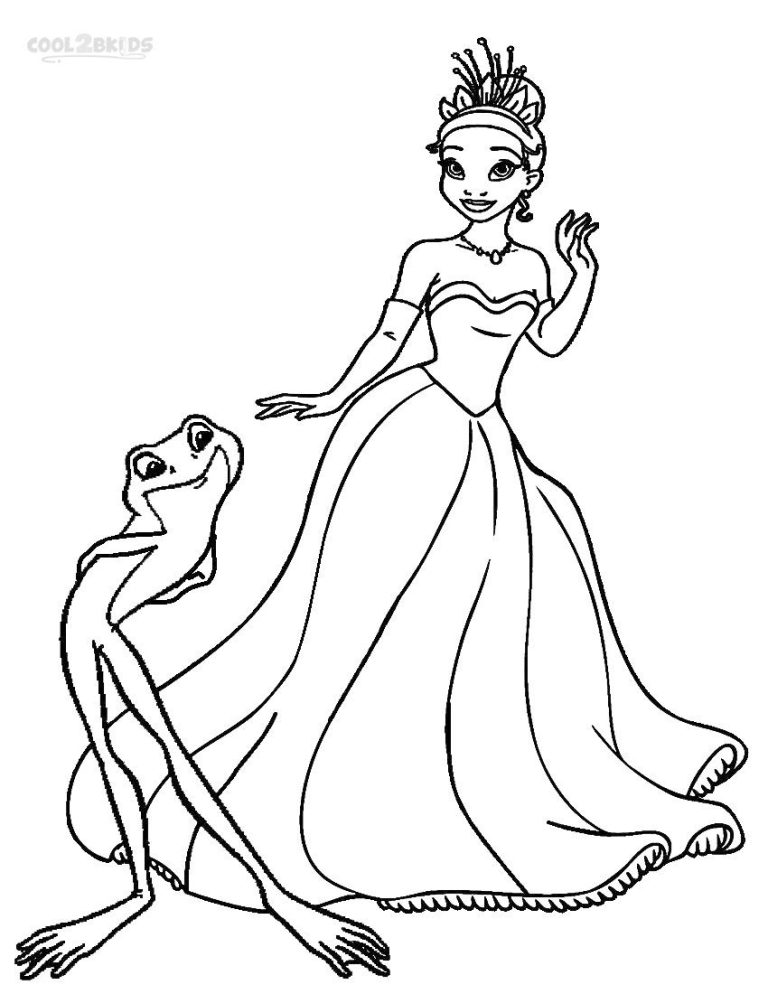 Printable Princess Coloring Pages