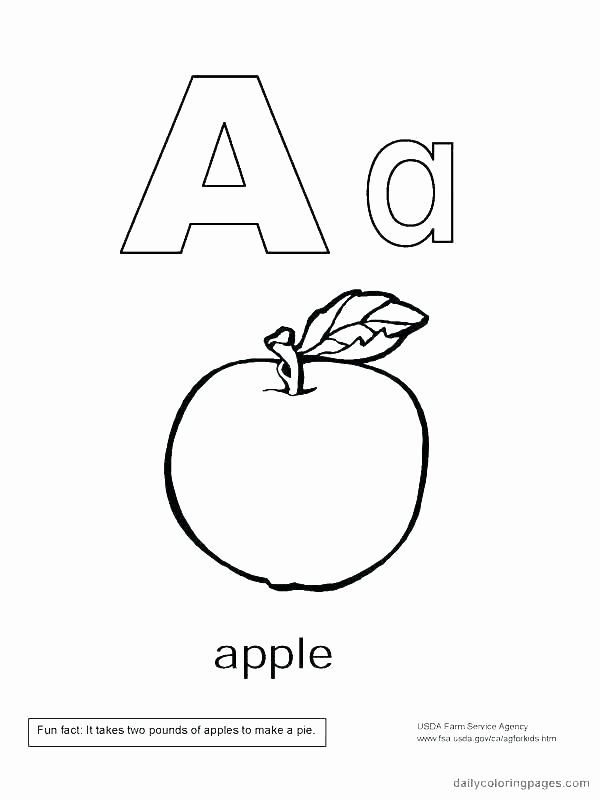 Alphabet Coloring Book Printable Pdf